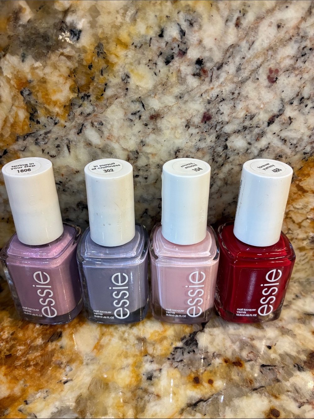 Essie 4 set new nail polish